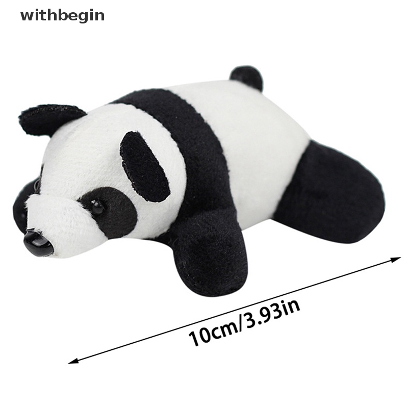 Móc Khóa Gấu Trúc Nhồi Bông Dễ Thương Dùng Trang Trí Ba Lô / Túi Xách