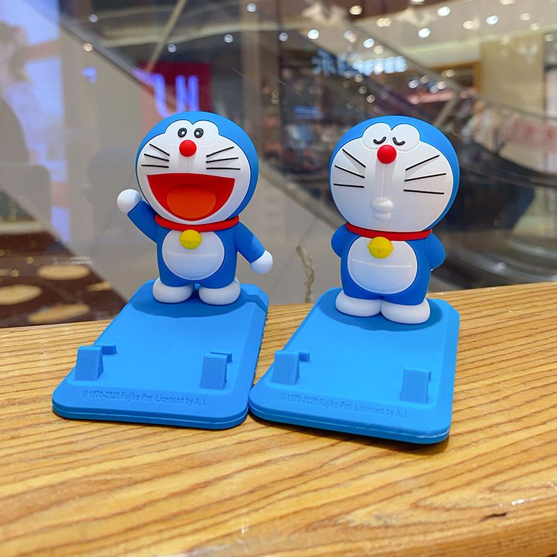 Giá Đỡ Điện Thoại Để Bàn Tùy Chỉnh Hình Doraemon Dễ Thương Dùng Làm Quà Tặng