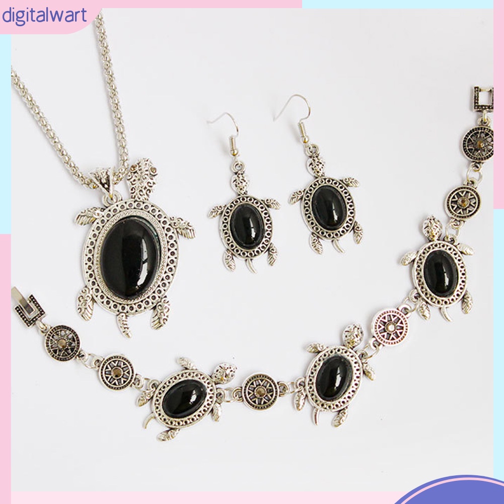 Bộ Trang Sức 3 Món Thời Trang Phong Cách Retro Cho Nữ