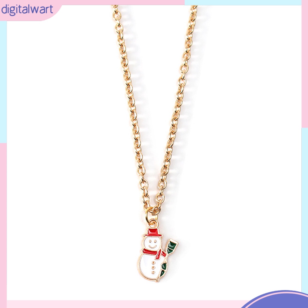 Vòng Cổ Trang Trí Chủ Đề Giáng Sinh Lấp Lánh Dễ Phối Đồ Cho Nữ