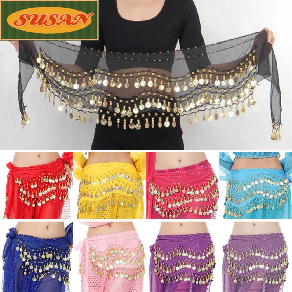 Thắt Lưng Tua Rua Biểu Diễn Múa Bụng SUSANS Cho Nữ