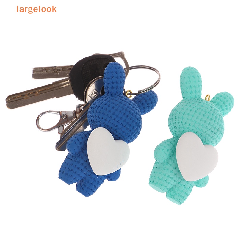 1 Móc Khóa Hình Thỏ Hoạt Hình DIY Xinh Xắn