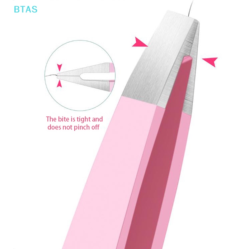 Nhíp Nhổ Lông Mày 3 Trong 1 Bằng Thép Không Gỉ
