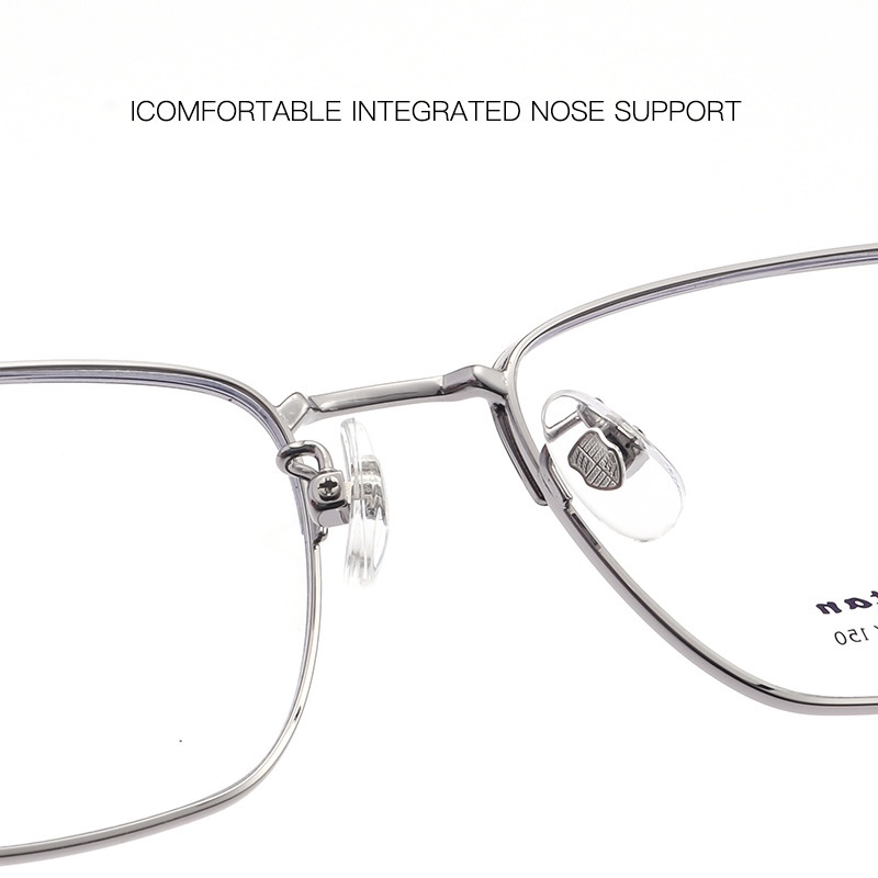 Mắt Kính HEVIA Gọng Titan Siêu Nhẹ Thoải Mái pt088 Cho Nam Và Nữ