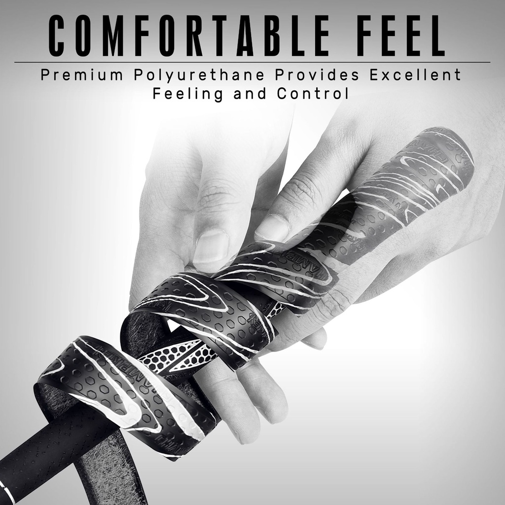 Bộ 6 Cuộn Băng Quấn Tay Cầm Gậy Đánh golf Họa Tiết Rằn Ri Chống Trượt / Thấm Nước / Chống Mài Mòn Mềm Mại / Chống Mài Mòn