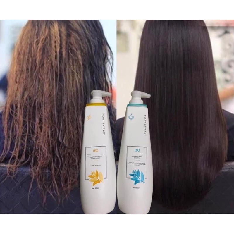 Gội xả Prosee phục hồi tóc LEO Fragrant Repairing Moist 800mlx2 - chính hãng