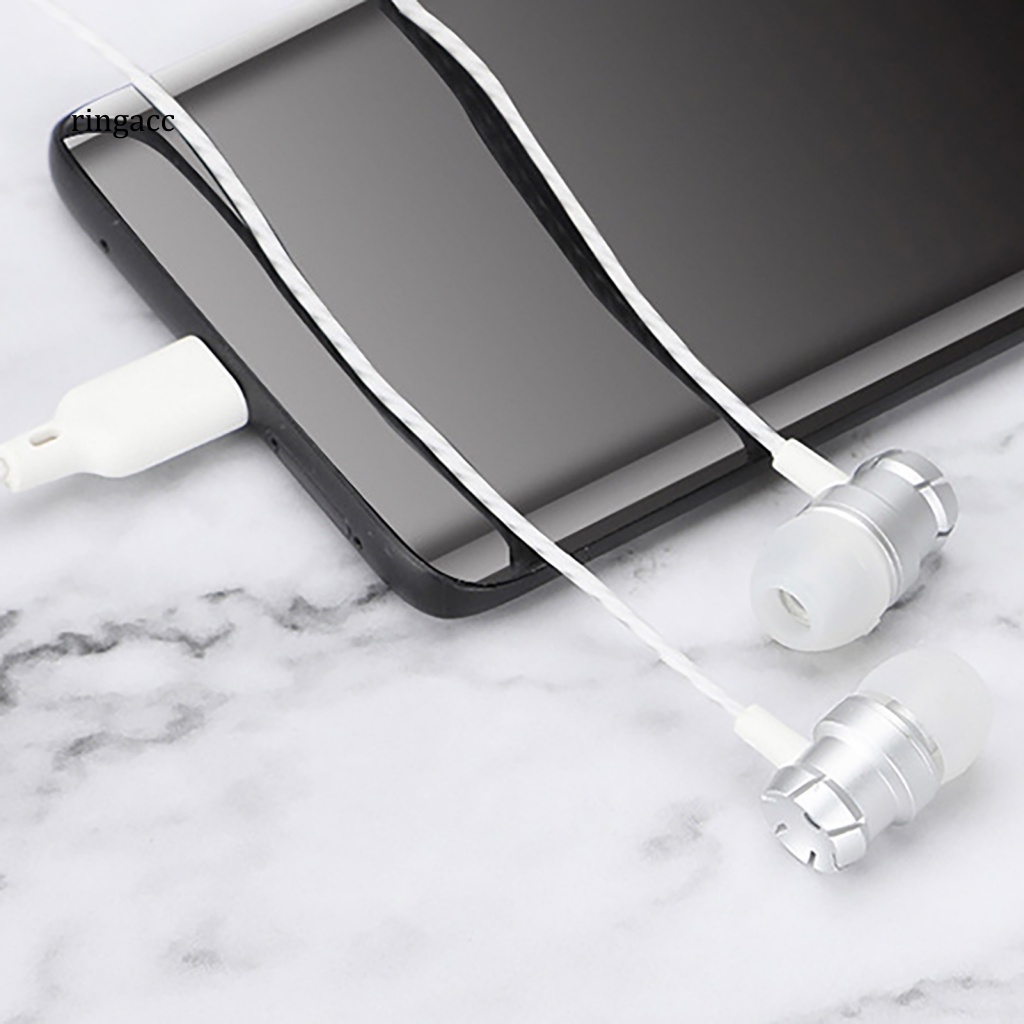 Tai Nghe Nhét Tai Có Dây Giảm Tiếng Ồn Kèm Mic Loại C Cho Điện Thoại Di Động