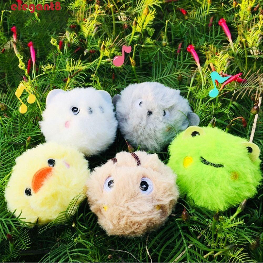 Đồ Chơi Nhồi Bông Điện Tử Hình Vịt Hoạt Hình Dễ Thương Cho Mèo Cưng