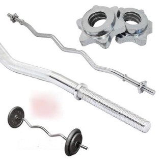Đòn tạ chữ Z 1m2, 1m5 tập gym, chất liệu sắt xi, đường kính phi 27