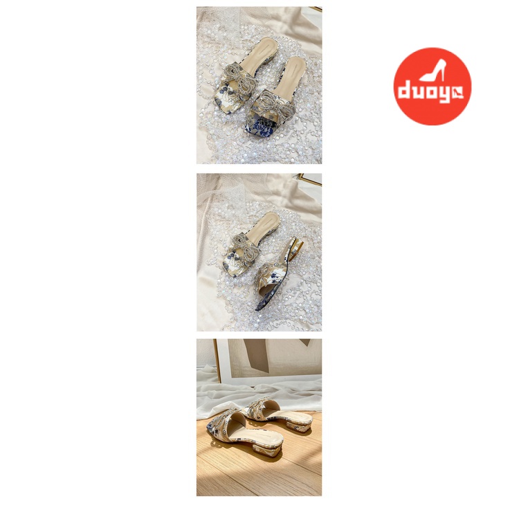 Dép Sandal Đế Dày Thời Trang Mùa Hè 2022 Phong Cách Mới Dành Cho Nữ