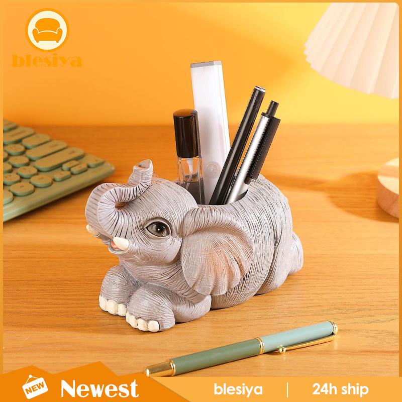 Hộp Đựng Bút Hình Chú Voi Dễ Thương Dùng Trang Trí Nhà Cửa