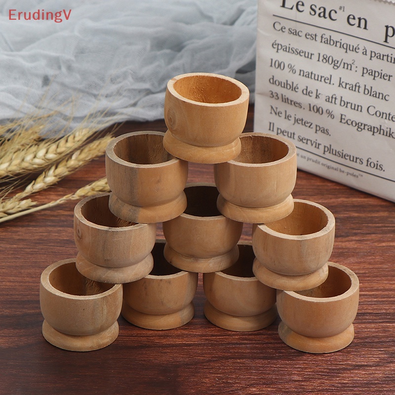 Set 10 Khay Gỗ Đựng Trứng Gọn Nhẹ Cho Nhà Bếp