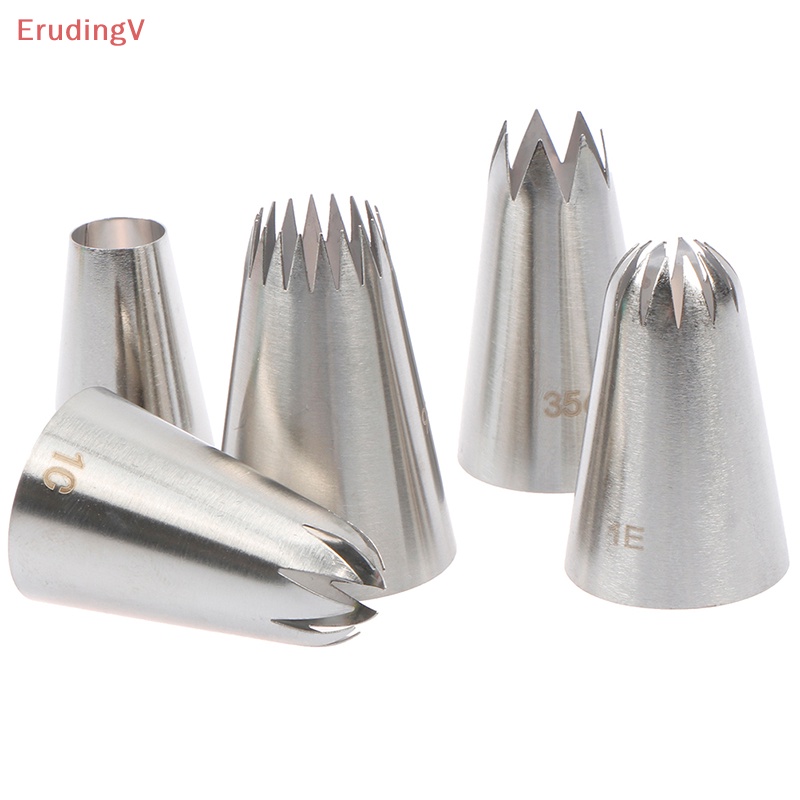 Bộ 5 Đuôi Bắt Bông Kem Cỡ Lớn Tiện Dụng