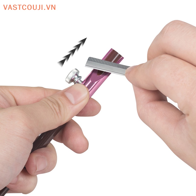 Bút Chì Kẻ Lông Mày Hai Đầu Dạng Chuốt Bằng Kim Loại Hiệu VASTJI
