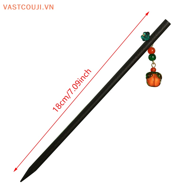 Trâm Cài Tóc Bằng Gỗ Hình Hoa Phong Cách Trung Quốc Cổ Điển Cho Nữ