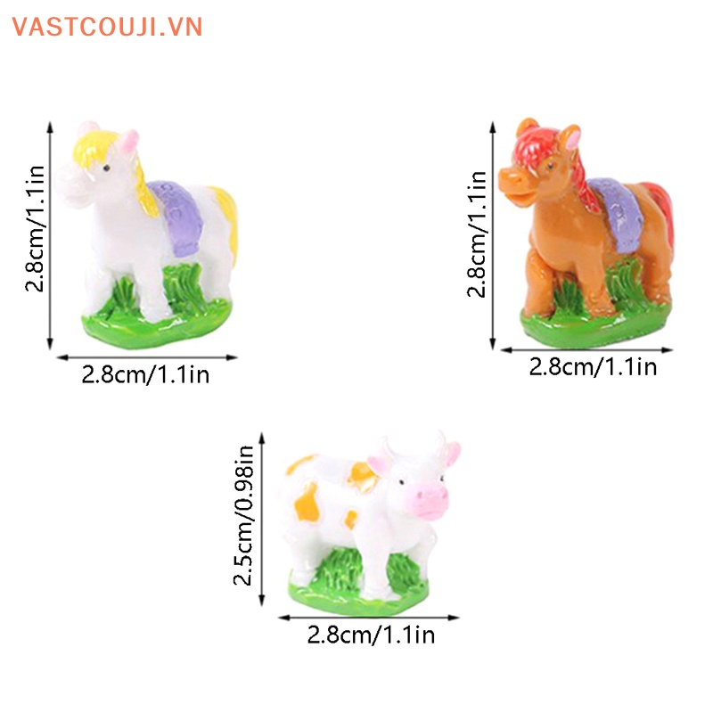 Mô Hình Chim Cú Mèo Bằng Nhựa Resin Dễ Thương Trang Trí Tiểu Cảnh DIY