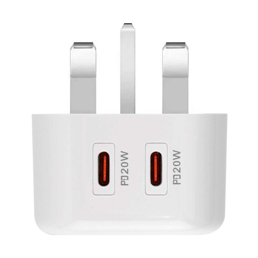 Fast Charging 40W USB-C Power Adapter for PD Cable Data Fast Charger PD Ready Stok