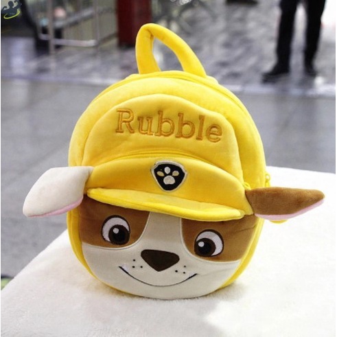 Ba Lô Đeo Vai Kiểu Hoạt Hình Paw Patrol Nhồi Bông Dễ Thương Cho Bé Mẫu Giáo