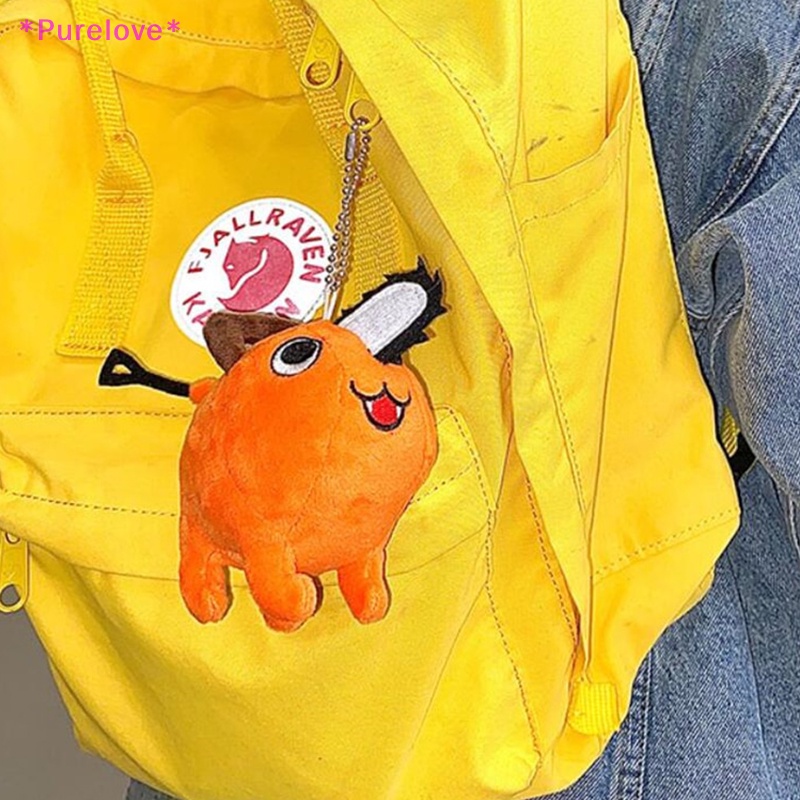 Móc Khóa Hình Búp Bê Pochita Nhồi Bông 10cm Đáng Yêu Mới