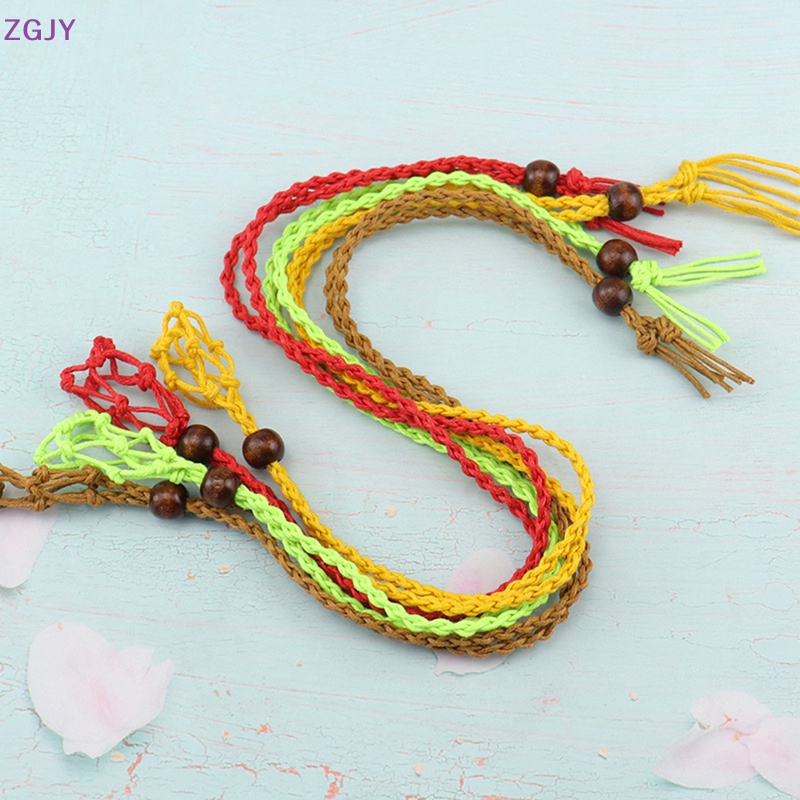 1 Vòng cổ Bằng Đá Rỗng Có Thể Điều Chỉnh DIY Mới