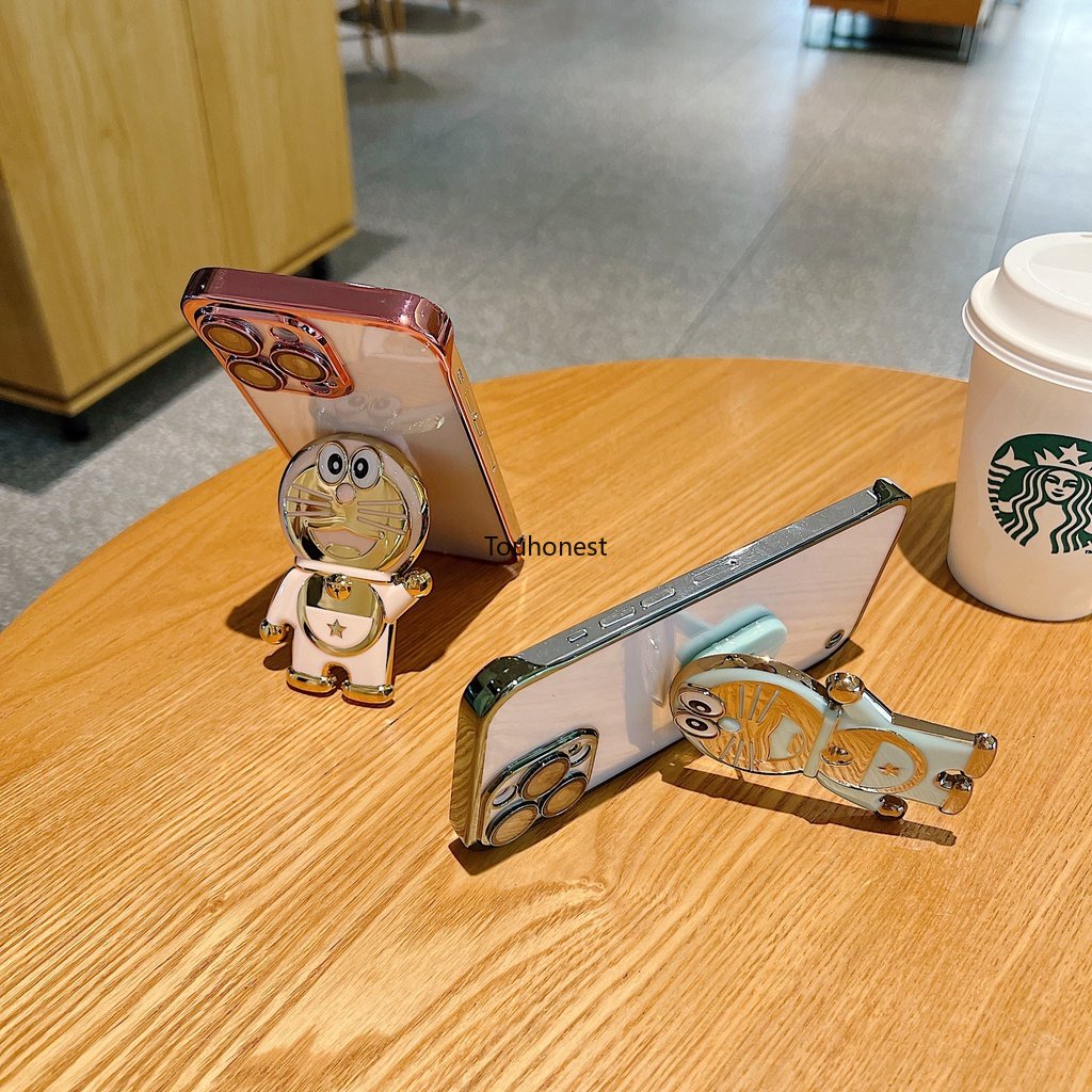 Giá Đỡ Điện Thoại Để Bàn Hình Doraemon Đáng Yêu