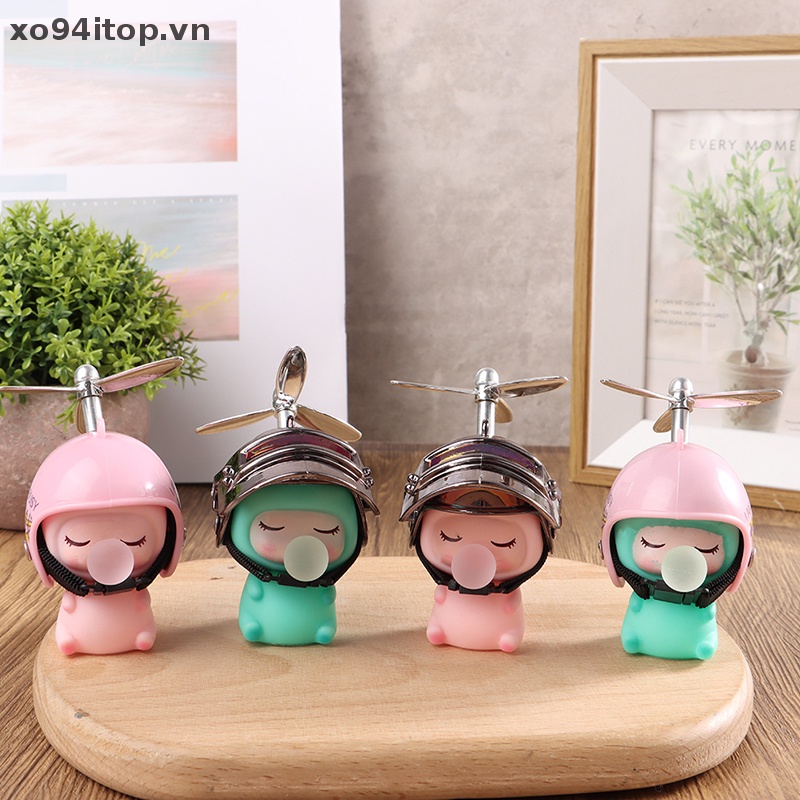 1 Phụ Kiện Trang Trí Nội Thất Xe Đạp / Xe Máy Hoạt Hình Dễ Thương