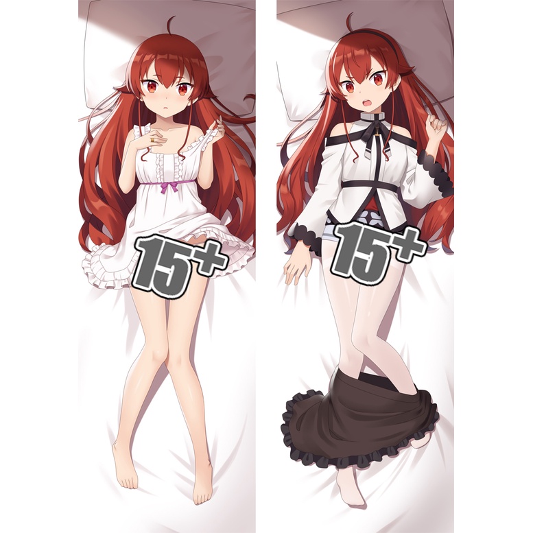 Vỏ Gối In Hình Nhân Vật Hoạt Hình Mushoku Tensei Roxy Migurdia Eris Greyrat Sylphiette