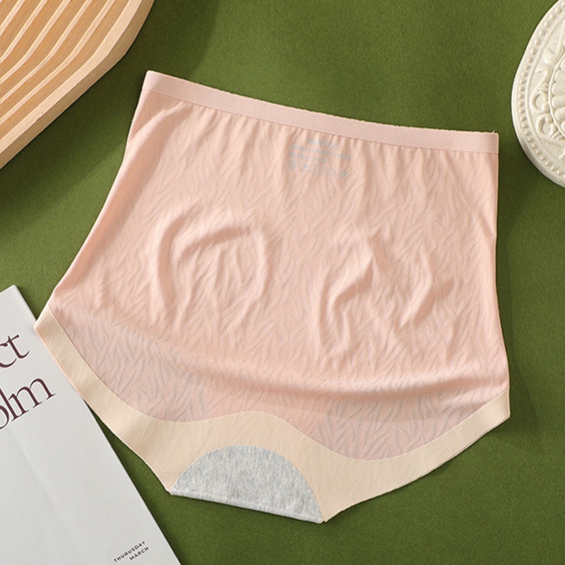 Quần Lót Cotton Màu Trơn Thoáng Khí Kháng Khuẩn Định Hình Cơ Thể Cho Nữ