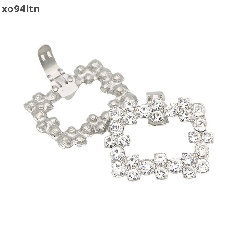 1 Kẹp Tóc Hình Giày Cao Gót Đính Đá &amp; Ngọc Trai Cho Cô Dâu