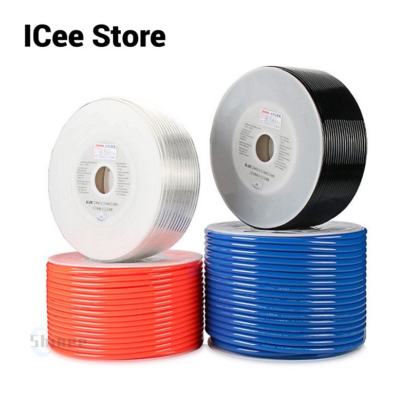 Ống Khí Nén 1Meter 8mm 6mm 4mm 10mm 12mm 14mm Cho Máy Nén 8x5mm 6x4 12x8