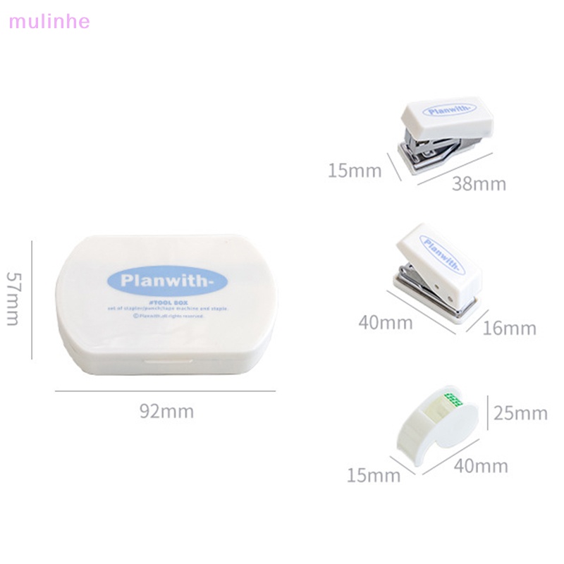 Set 4 Dụng Cụ Dập Ghim Mini Tiện Lợi