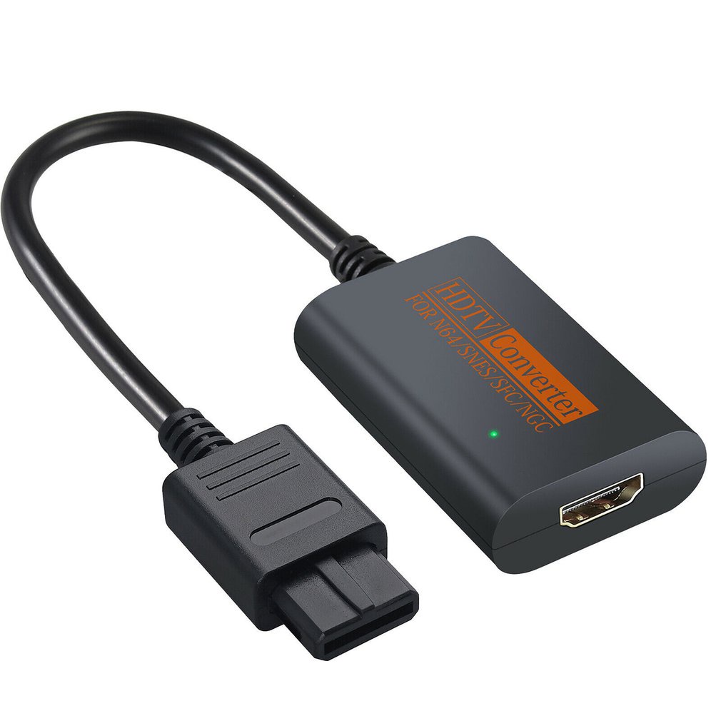 Ad Ter For Ngc/Snes/N64 To Hdmi-Compatible Converter 64 Plug And Play Full Digital Cable [Q/15]