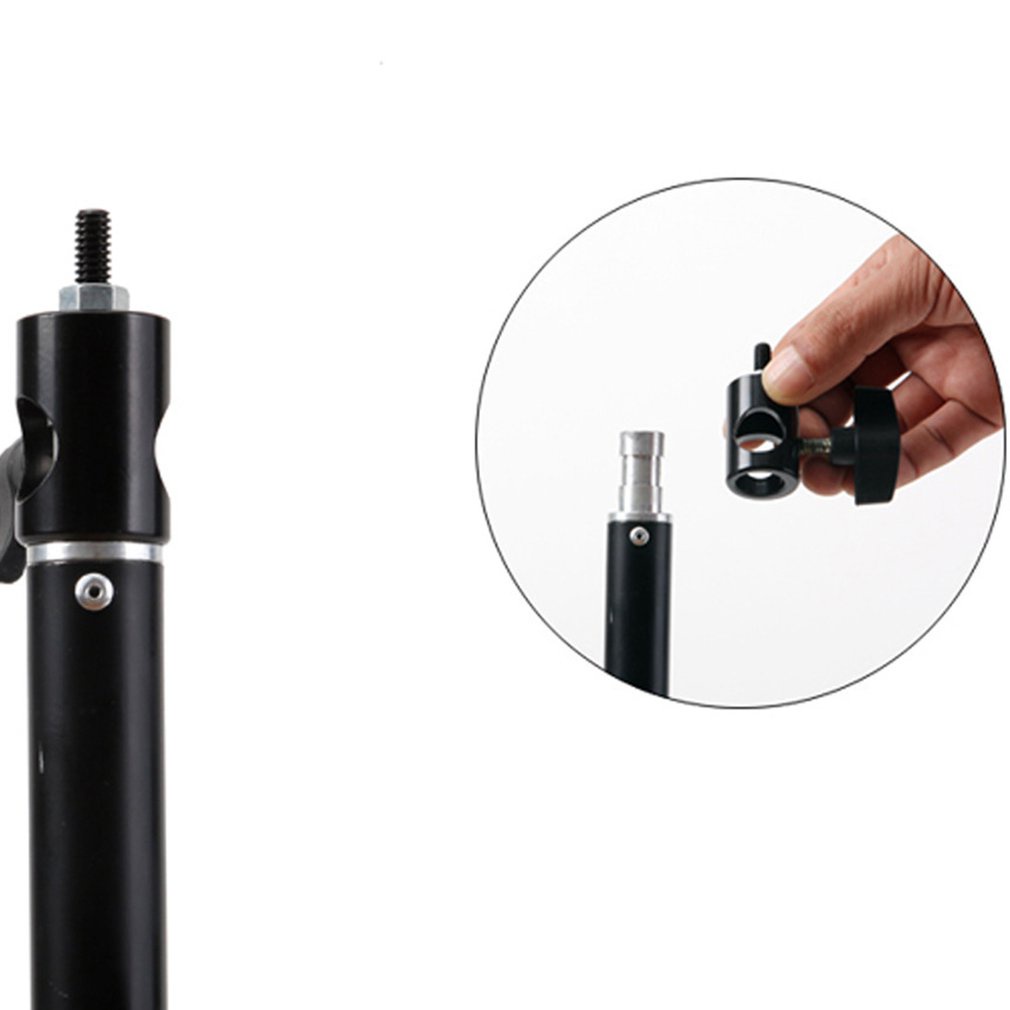 Durable Universal Metal Speedlite Thread Adapter Screw Light Stand Bracket With Mount Swivel [Q/6]