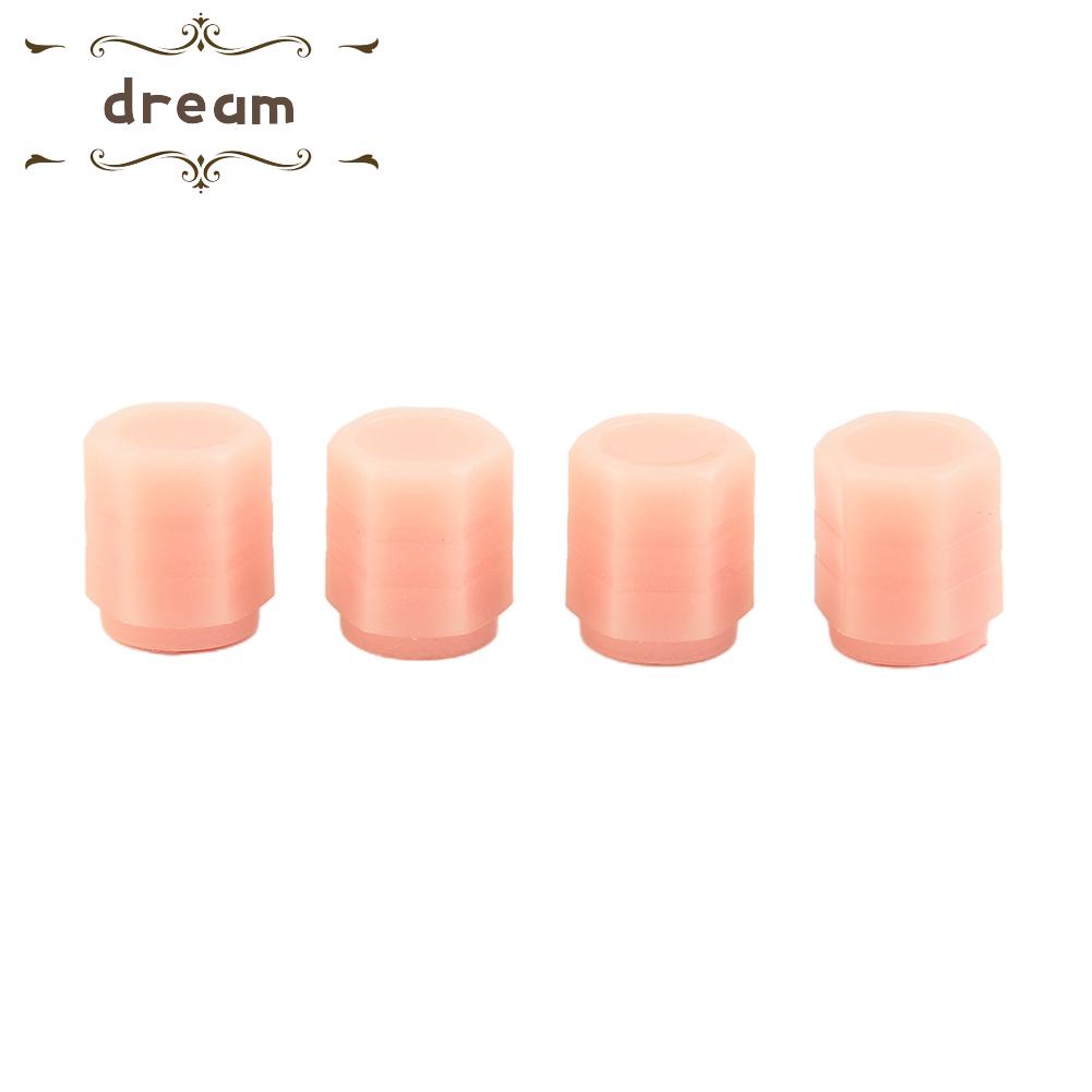 【DREAMLIFE】4/8/16X Universal-Fluorescent Car Tire Valve Auto Tyre Valves Red General Tools