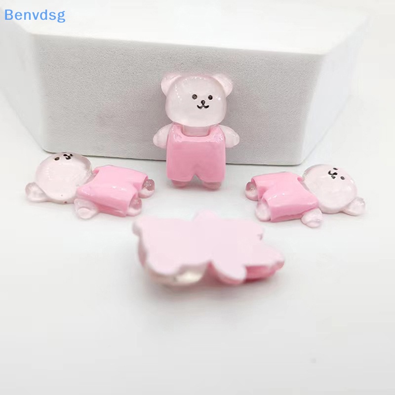 Bộ 5 Tượng Gấu Nhỏ Dạ Quang Trang Trí Nhà Cửa