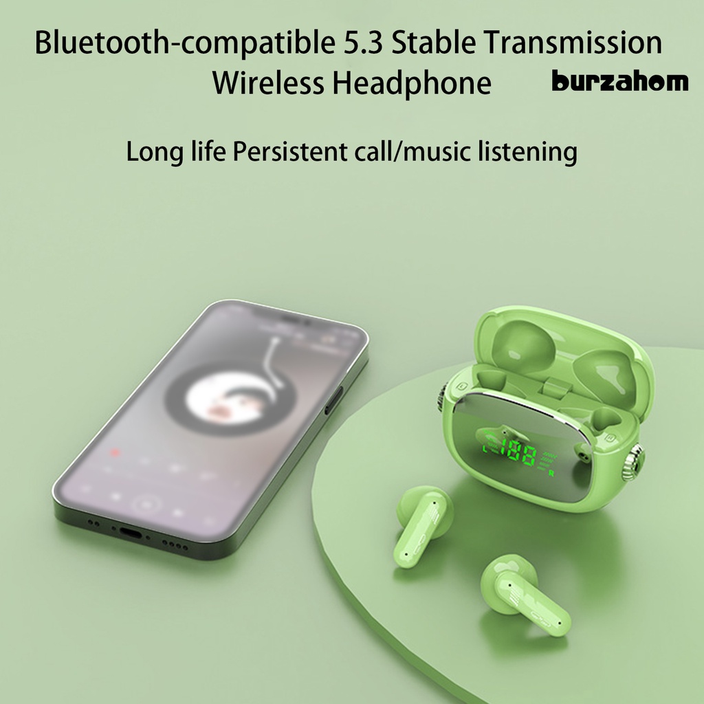 1 Bộ Tai Nghe Nhét Trong Không Dây Bluetooth 5.3 Âm Thanh HiFi Kỹ Thuật Số