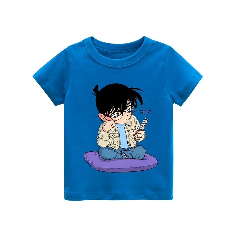 Áo thun trẻ em CONAN 2 , 8 màu áo, đầy đủ size có big size, MÀU KHÁC NHẮN TIN SHOP