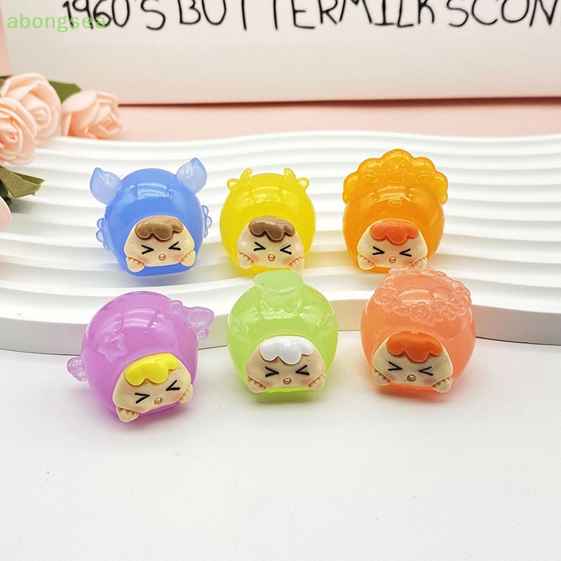 Abongsea Móc Khóa Thỏ Bông Phát Quang Đáng Yêu