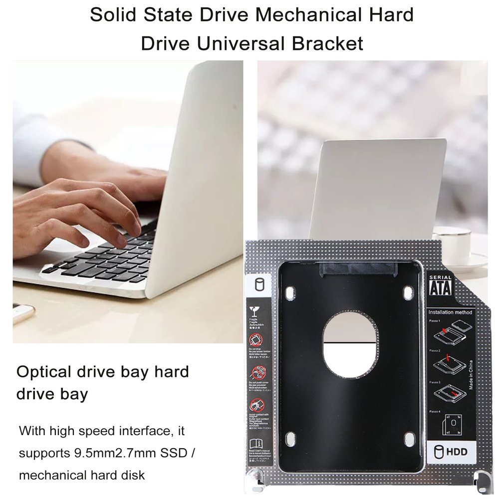 Hard Disk Drive Adapter Hdd Ssd Sata Bracket For Apple Macbook 2.5-Inch I/Ii/Iii Generation Full Series [Q/11]