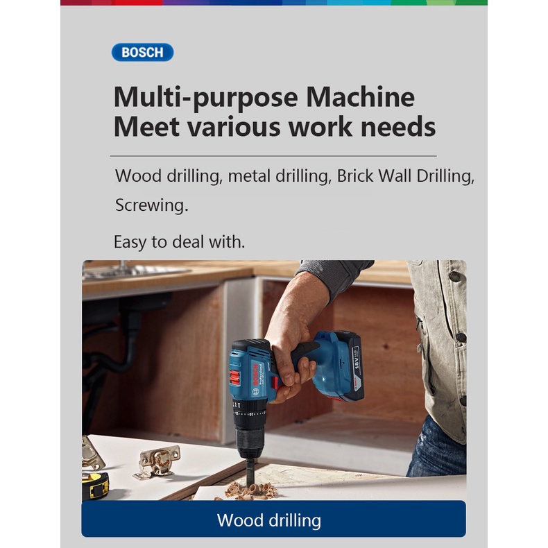 Máy Khoan Cầm Tay BOSCH 18V GSR185-LI / Gsf185-LI