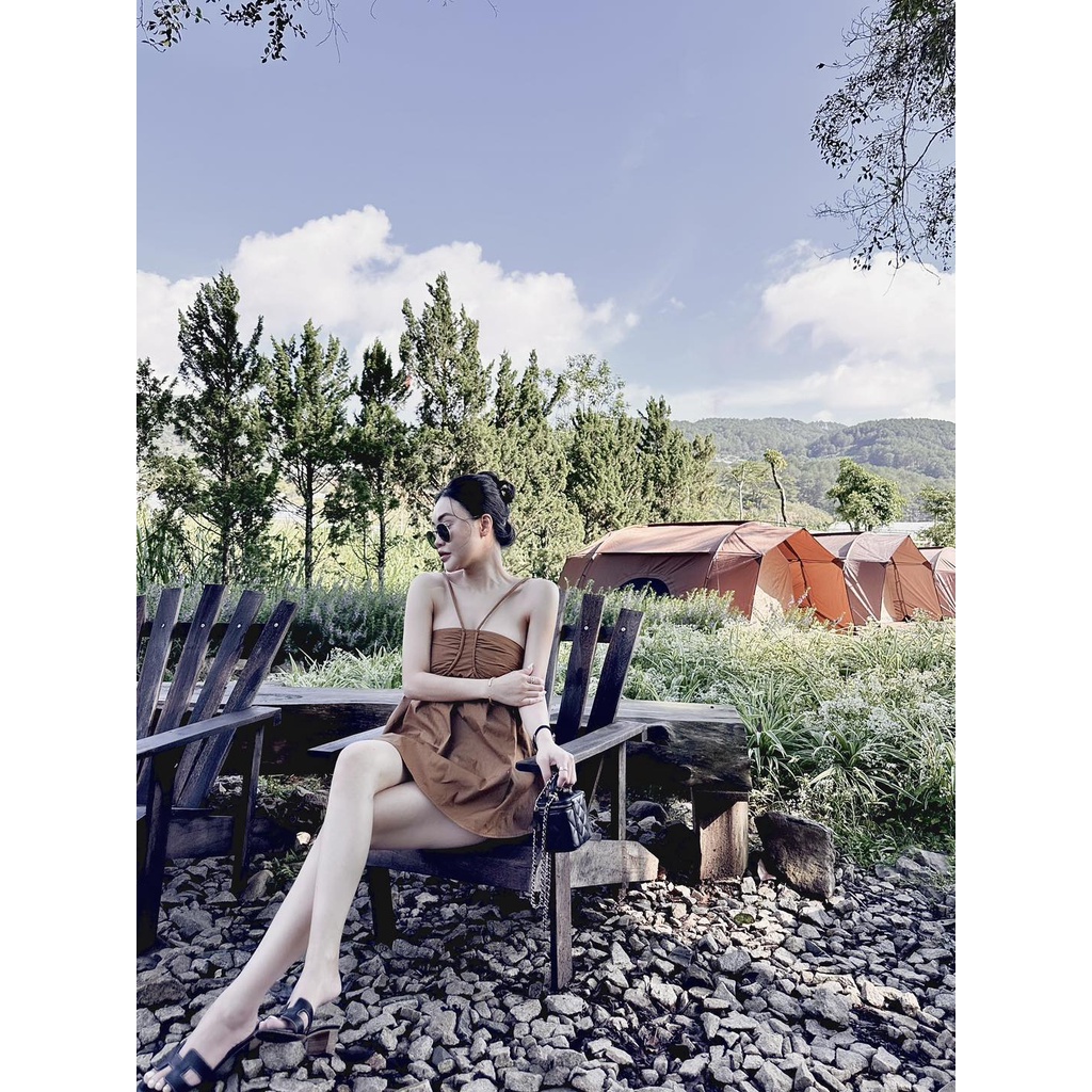 Áo yếm dây cuộn Lou.is