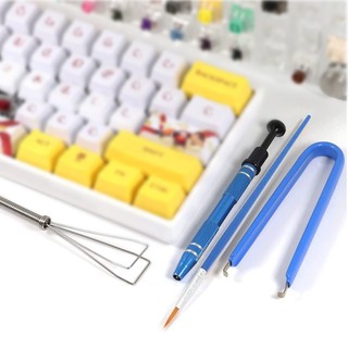 4Pcs/Set Durable Keyboard Lube Switch Puller Kits Station Keycap Remover Mechanical Key Tool [Q/14]