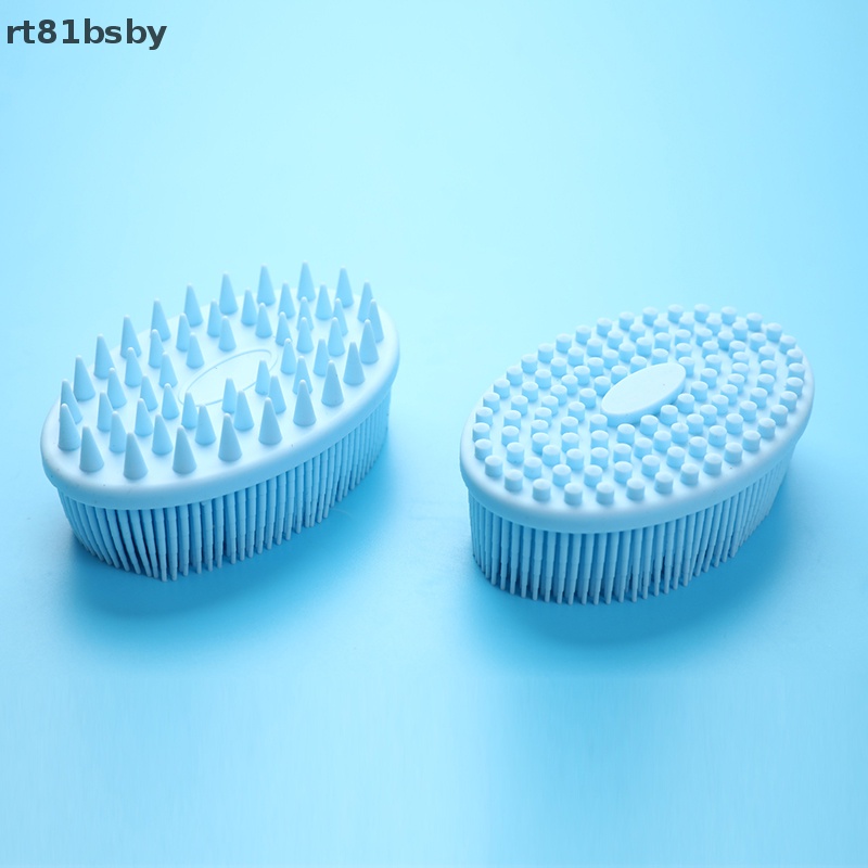 Bàn Chải Tắm Mát Xa Cơ Thể Bằng Silicon Tiện Dụng Cho Bé