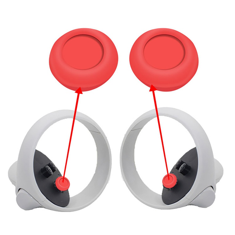 Vỏ Silicon Bảo Vệ Cho Tay Cầm Chơi Game Thực Tế Ảo Oculus Quest 2 VR