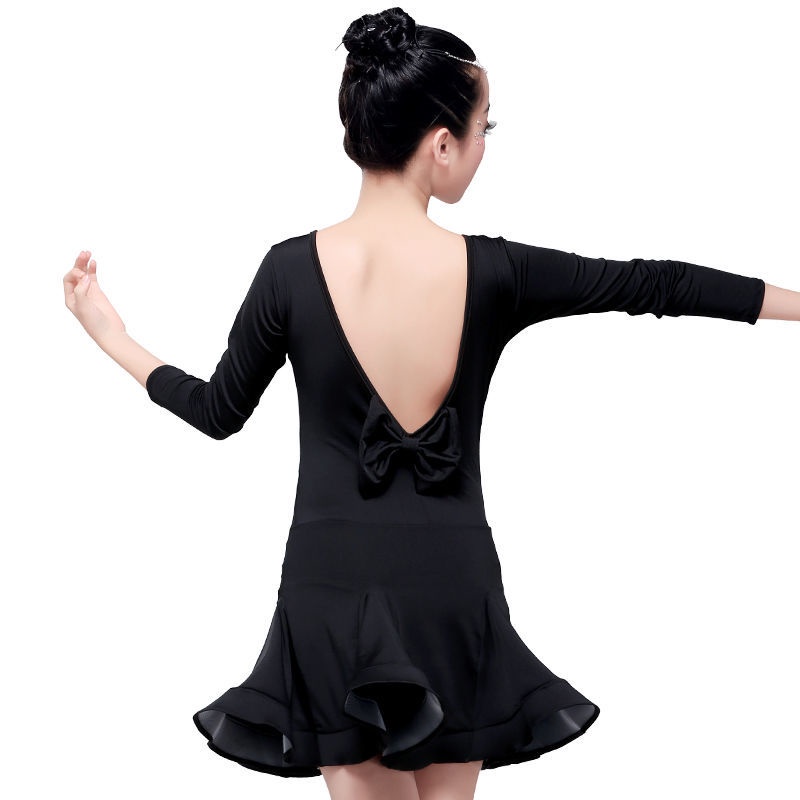 Đầm Khiêu Vũ Nhảy Latin Xinh Xắn Cho Bé Gái