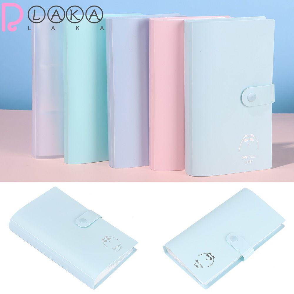 LAKAMIER Cuốn sổ 240 túi đựng ảnh thẻ/ danh thiếp/ tem/ vé sưu tầm sức chứa lớn tiện dụng