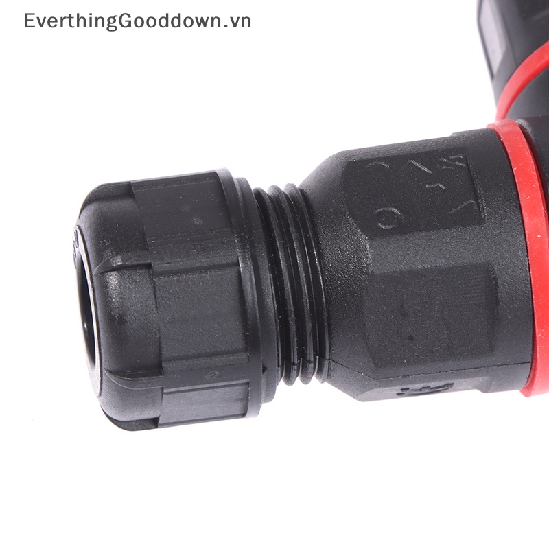 Everthinggooddown Dây Cáp Kết Nối Chữ T IP68 3 Pin 250V 24A Chống Thấm Nước