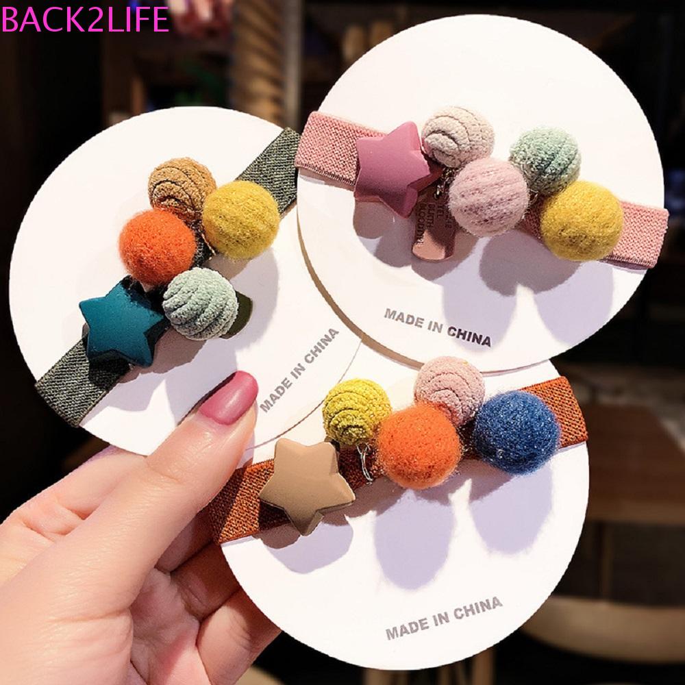 Dây Buộc Tóc Đuôi Ngựa Bằng Cao Su Dễ Thương Ngọt Ngào Cho Bạn Gái Back2Li