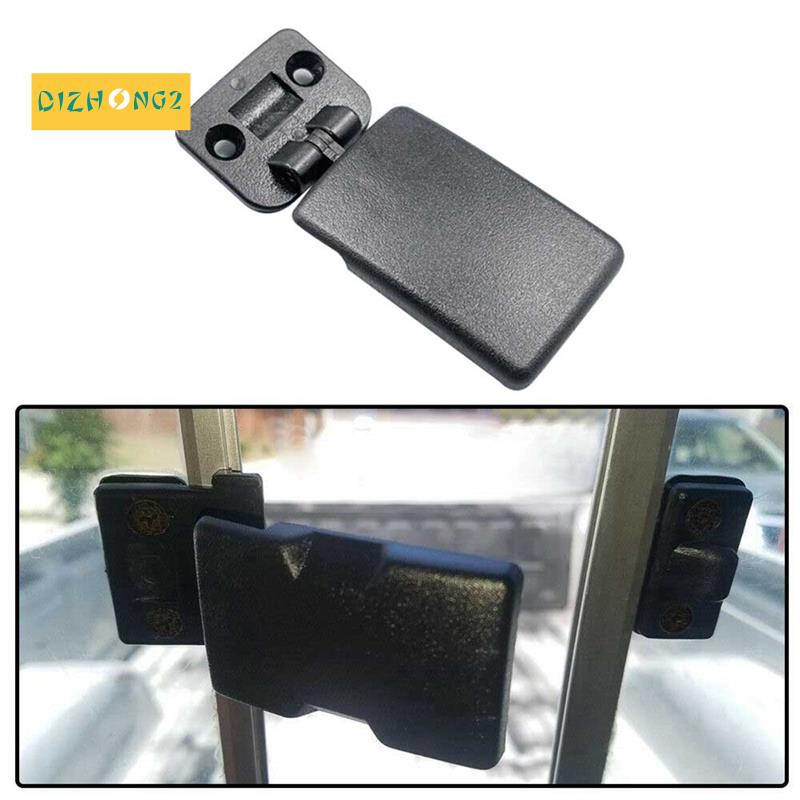 1 gói Thanh trượt phía sau Bộ khóa chốt cửa sổ quý ABS Dễ dàng lắp đặt Bền bỉ khi sử dụng 69370-35010 cho Xe bán tải Tacoma T100 4Runner