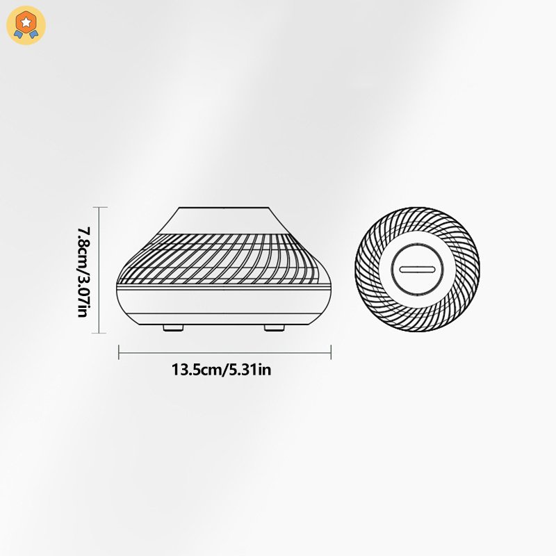 Máy Khuếch Tán Tinh Dầu 130ml Tích Hợp Đèn Màu Sắc Độc Đáo Tiện Dụng Cho Gia Đình / Văn Phòng OUYOU HYJP2